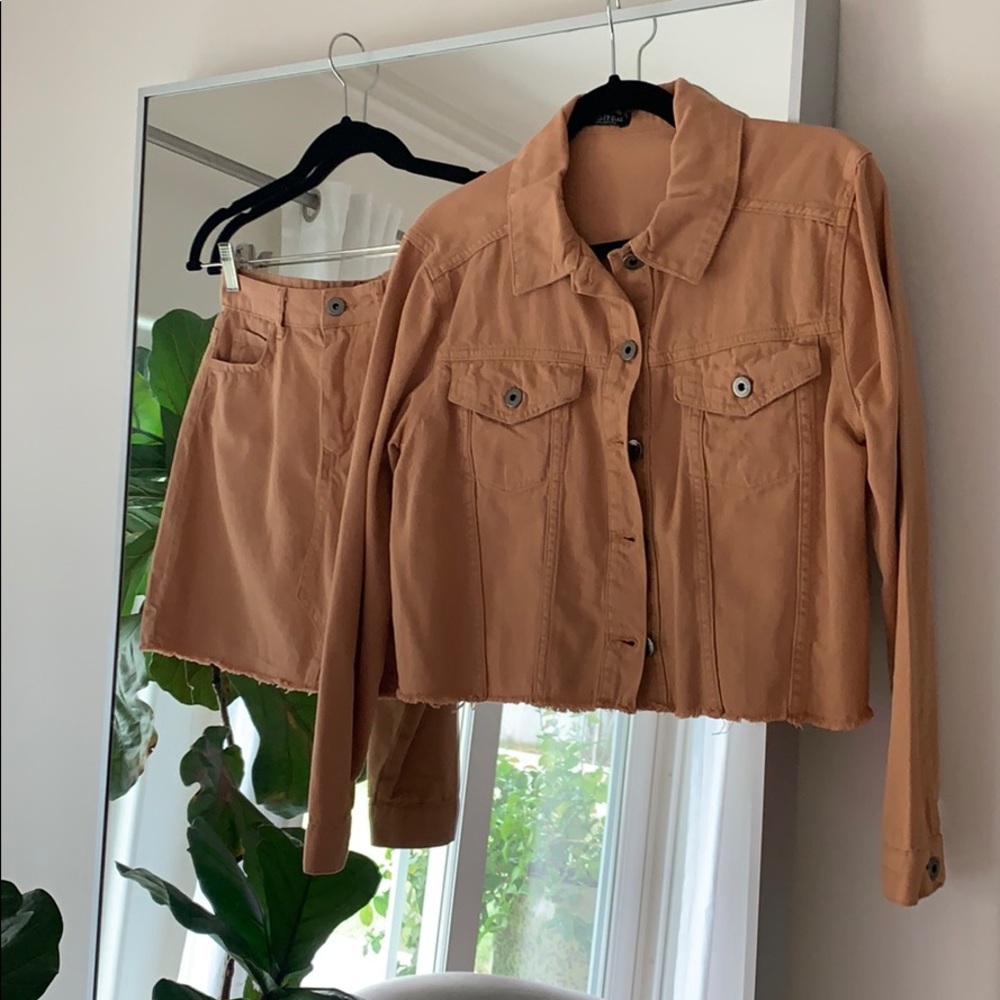 Nasty Gal Collection 2-piece Jacket/Skirt Set